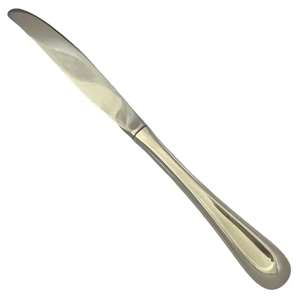 Oneida Satin Sand Dune Everyday Flatware Set Of 6 Dinner Knives Stainless Steel